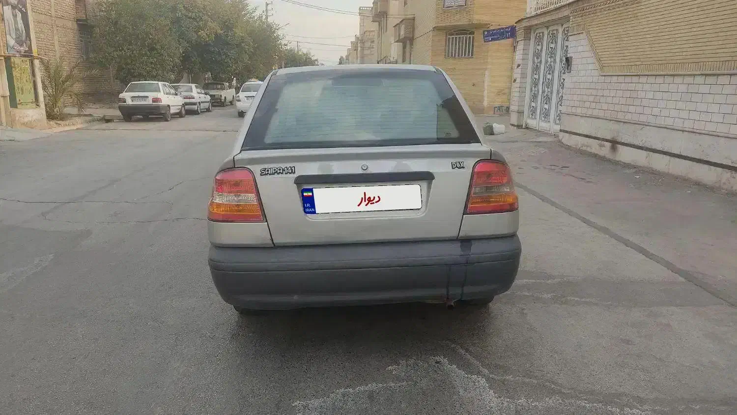 پراید ۱۴۱ مدل ۸۶ دوگانه کارخانه شاسی پلمپ|خودرو سواری و وانت|شیراز, پودنک|دیوار