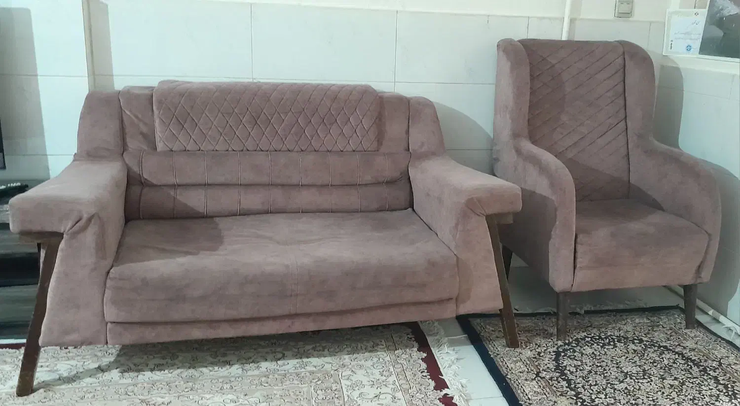 مبلمان راحتی ۸ نفره|مبلمان خانگی و میز عسلی|تهران, تاکسیرانی|دیوار