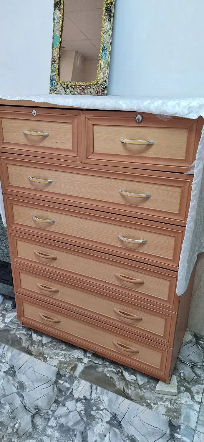 دراور چوبی|جاکفشی، کمد، دراور|سنندج, |دیوار