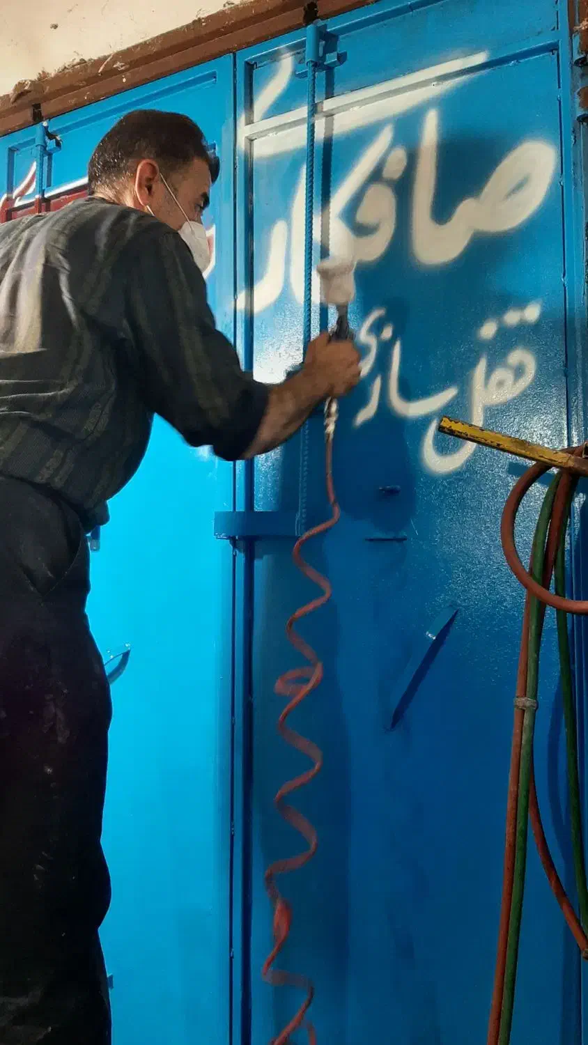 کرکره نویسی و دیوار نویسی|خدمات پیشه و مهارت|اهواز, پادادشهر|دیوار