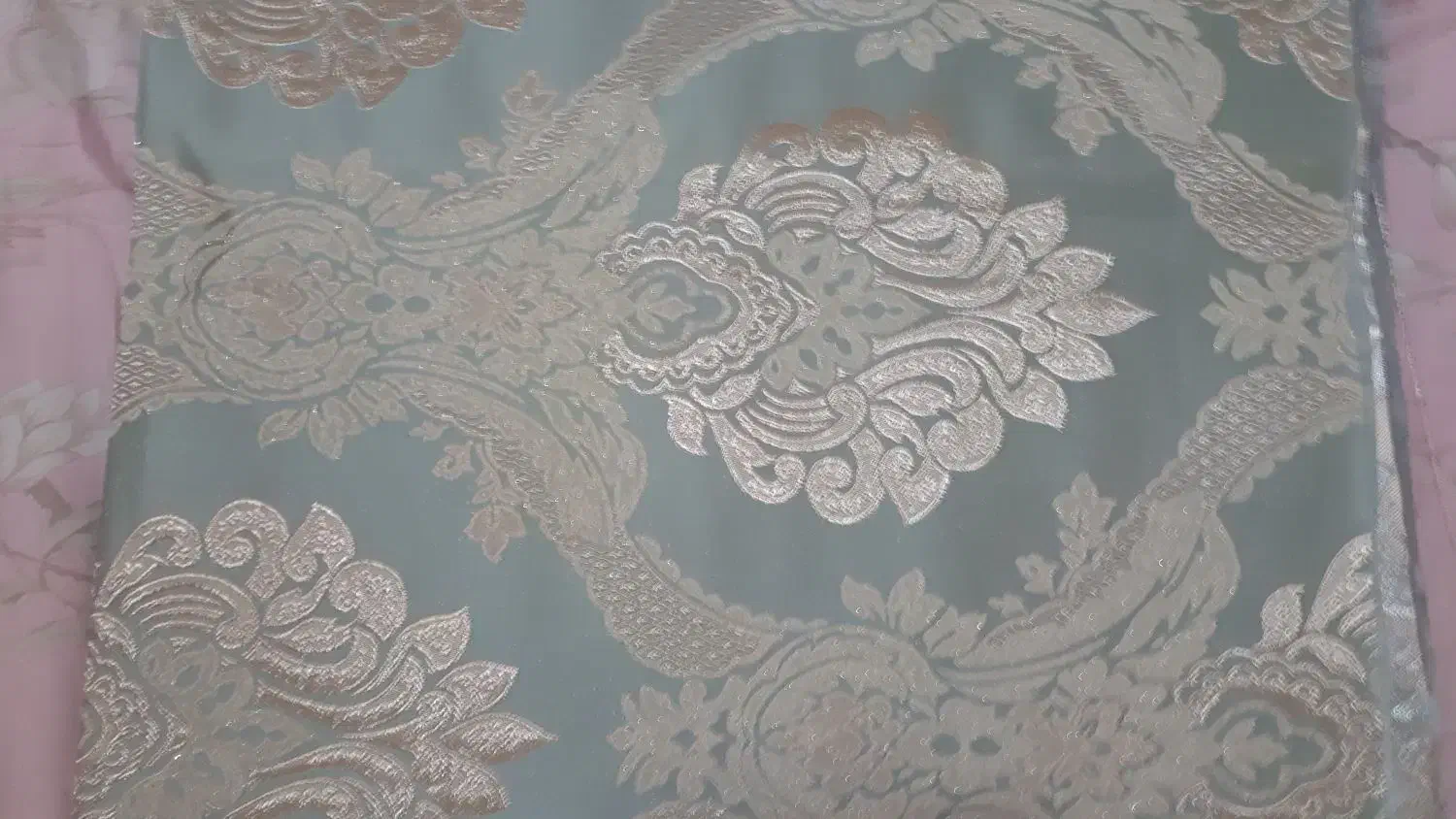 پرده دکوری دو عدد نونو اصلا استفاده نشده|پرده، رانر، رومیزی|تهران, دربند|دیوار