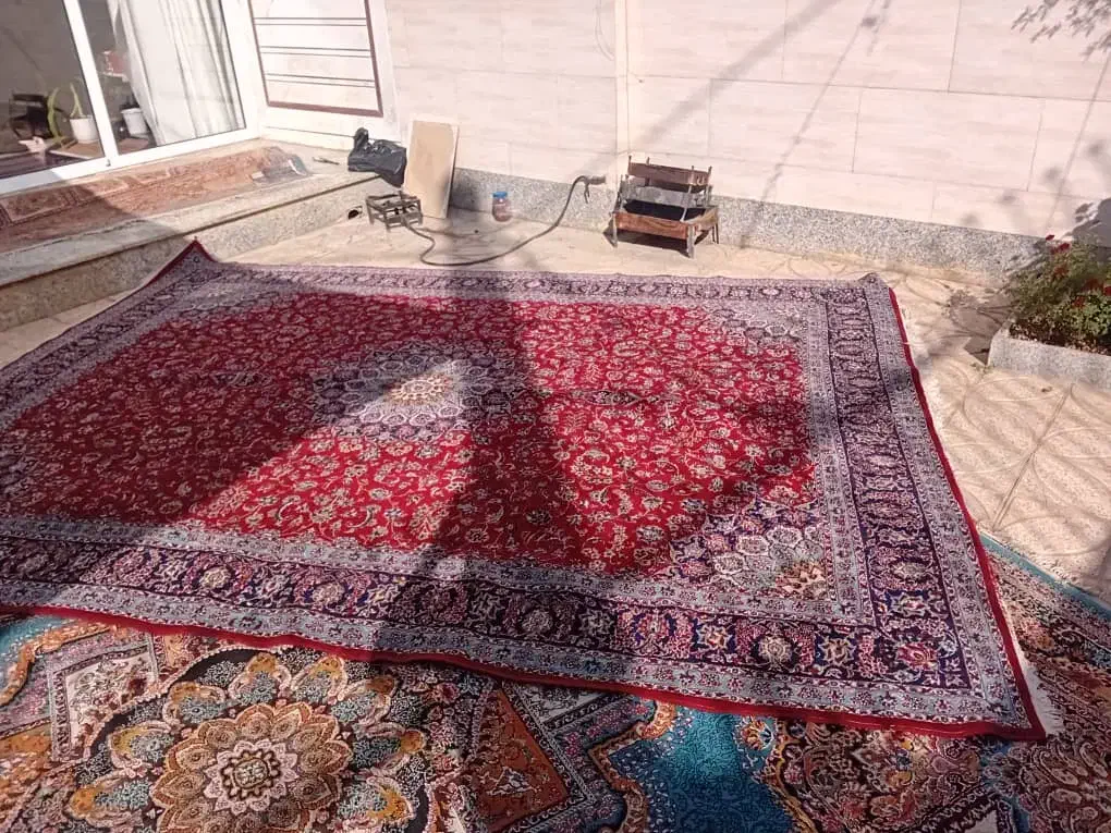 فرش 12متری یک عدد|فرش|خمینیشهر, |دیوار