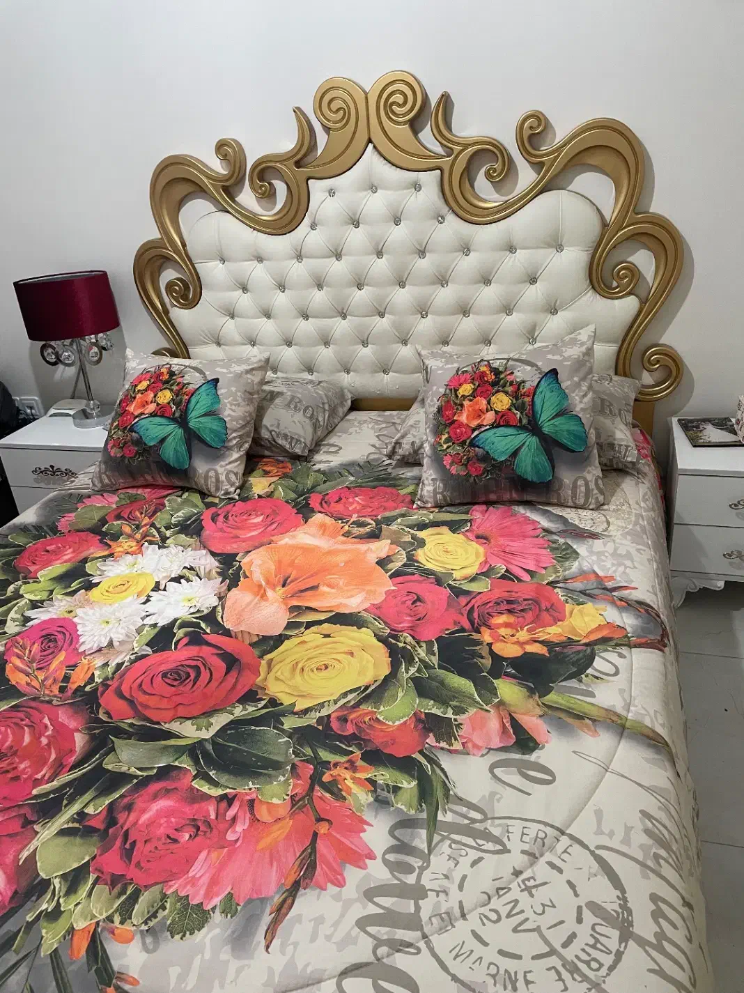 تخت دو نفره|تخت و سرویس خواب|گرمدره, |دیوار