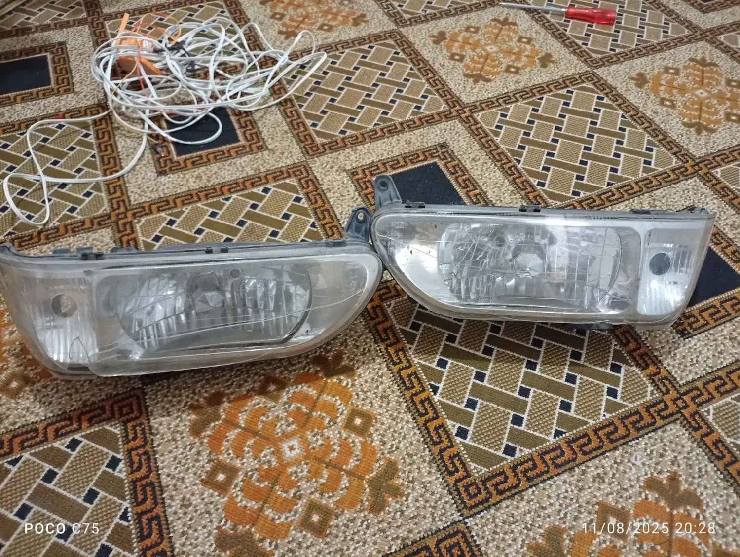 چراغ جلو پراید|قطعات یدکی و لوازم جانبی|جوانرود, |دیوار