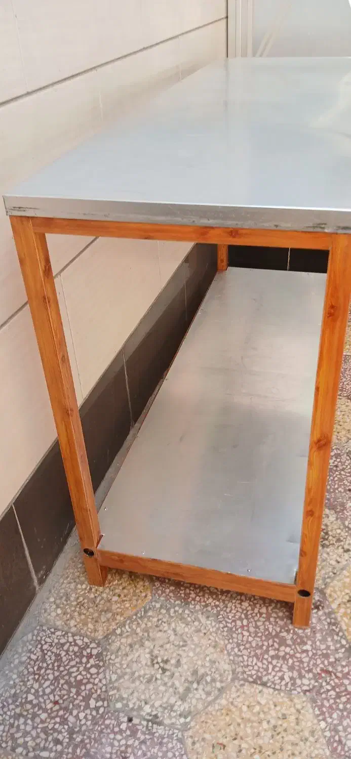 ۲ عدد میز آلومینیومی|میز و صندلی غذاخوری|بهبهان, |دیوار