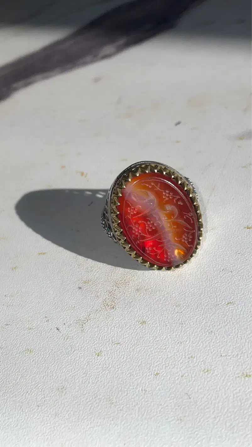 انگشتر عقیق|کلکسیون اشیاء عتیقه|اسلامشهر, شهرک واوان|دیوار