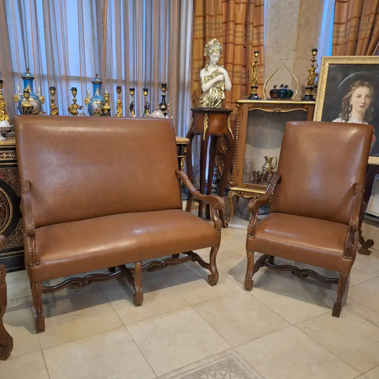 نیم ست حاجی زاده|مبلمان خانگی و میز عسلی|تهران, نیاوران|دیوار