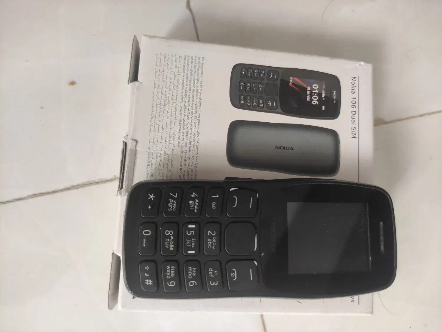 گوشی نوکیا 106|موبایل|مشهد, امیریه|دیوار