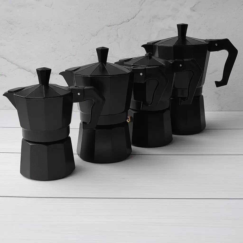 موکاپات مشکی/۴ سایز موجود/عمده|قوری، کتری، قهوه‌ساز دستی|تهران, بازار|دیوار