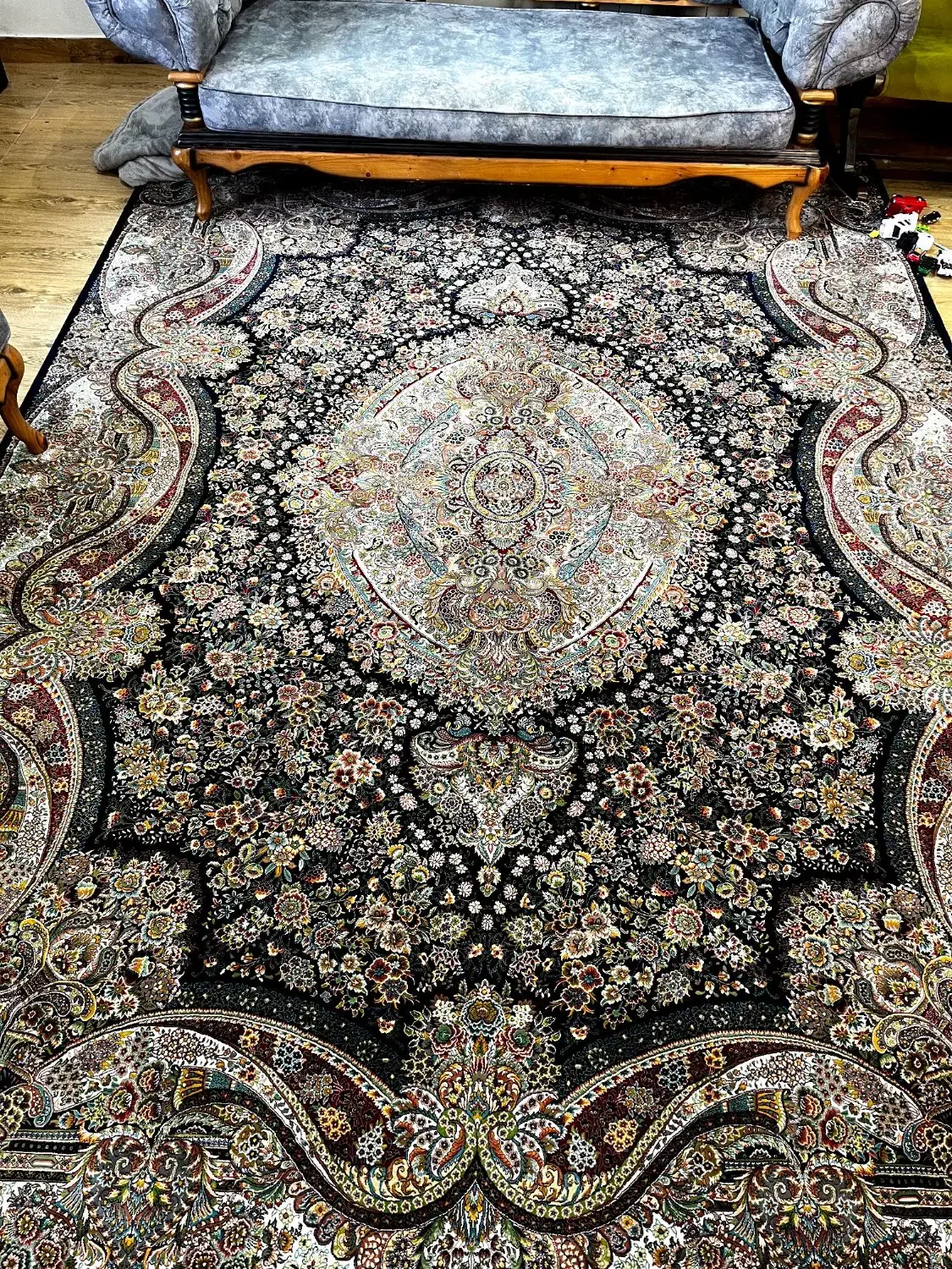 2 تخته فرش 9 متری کم کارکرد|فرش|تنکابن, |دیوار