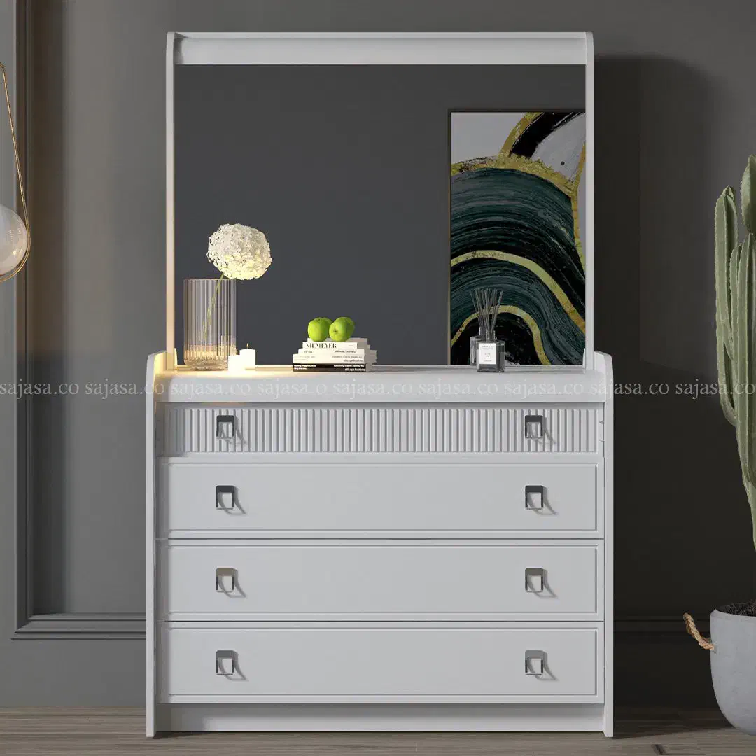 میز ارایشی از شرکت ساج آسا|تخت و سرویس خواب|اصفهان, باغ نگاره|دیوار