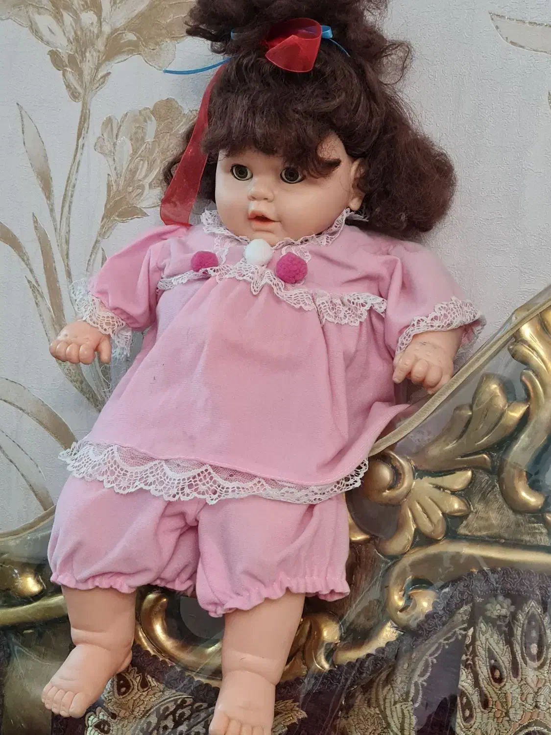 عروسک‌های خوشحال قدیمی جنس خوب|اسباب‌بازی بچه|اصفهان, دستگرده|دیوار