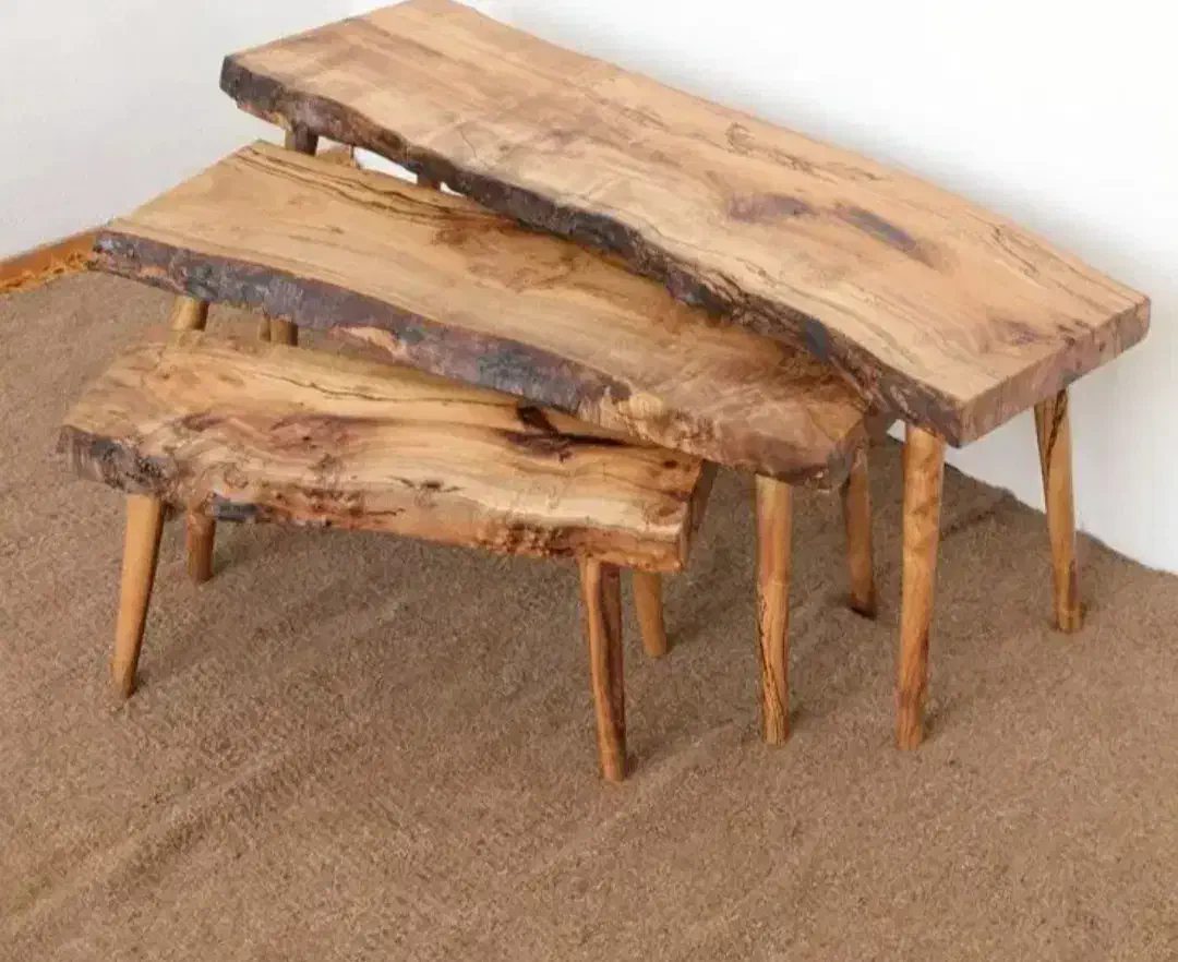 فروش ظرف های چوبی ومیز اسلب گردو|مبلمان خانگی و میز عسلی|قشم, |دیوار