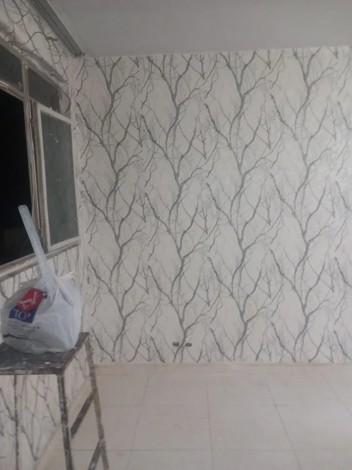 نقاشی ساختمان و نصب کاغذ دیواری|خدمات پیشه و مهارت|قدس, شهرقدس|دیوار