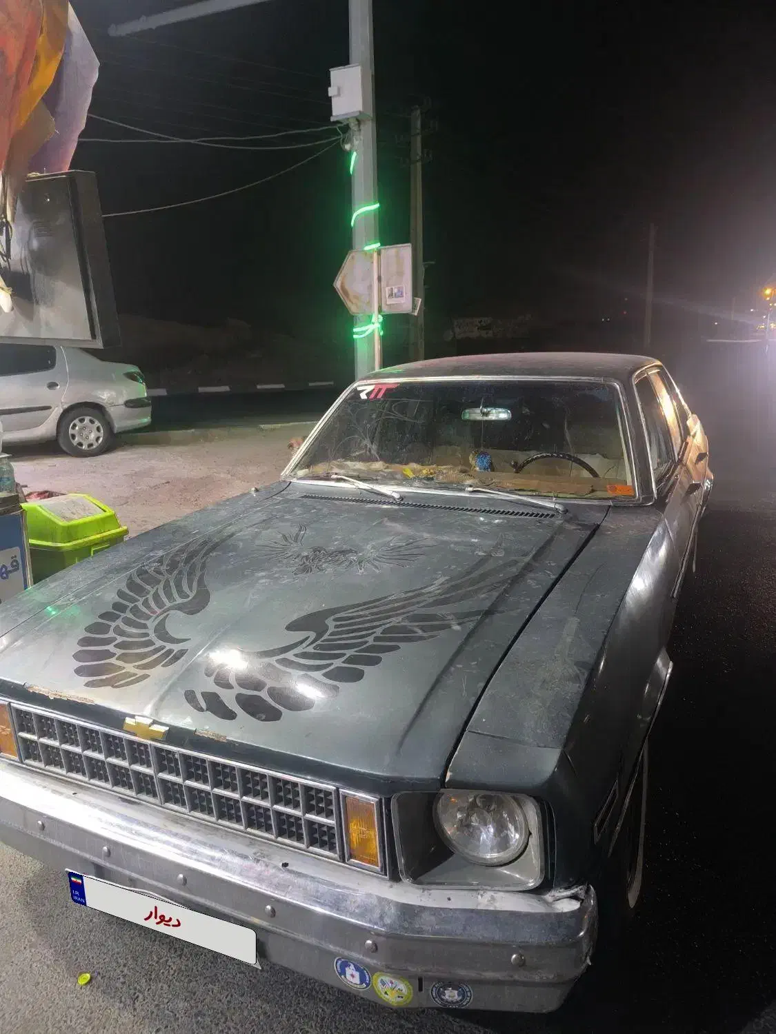 شورلت نوا ۵۹ سی۶|خودرو کلاسیک|پرند, فاز ۴|دیوار