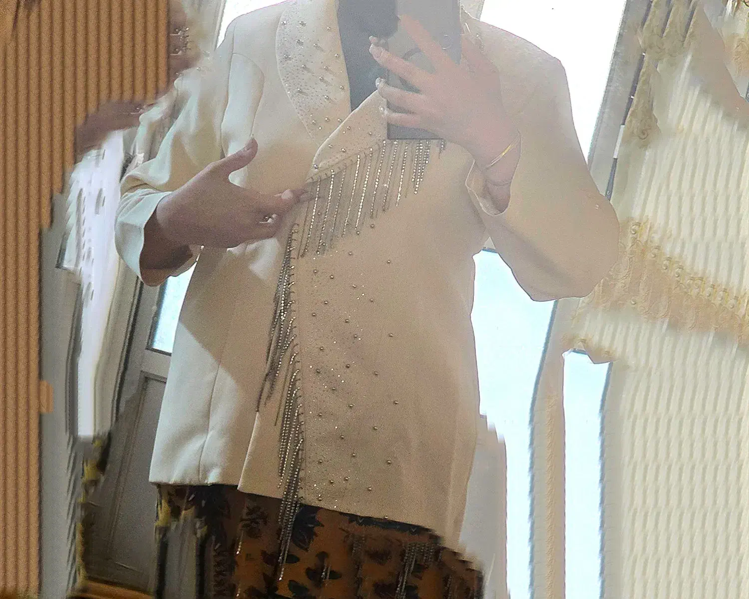 (ست سه تیکه مجلسی ) فقط ۱ بار پوشیده شده|لباس|تهران, طیب|دیوار