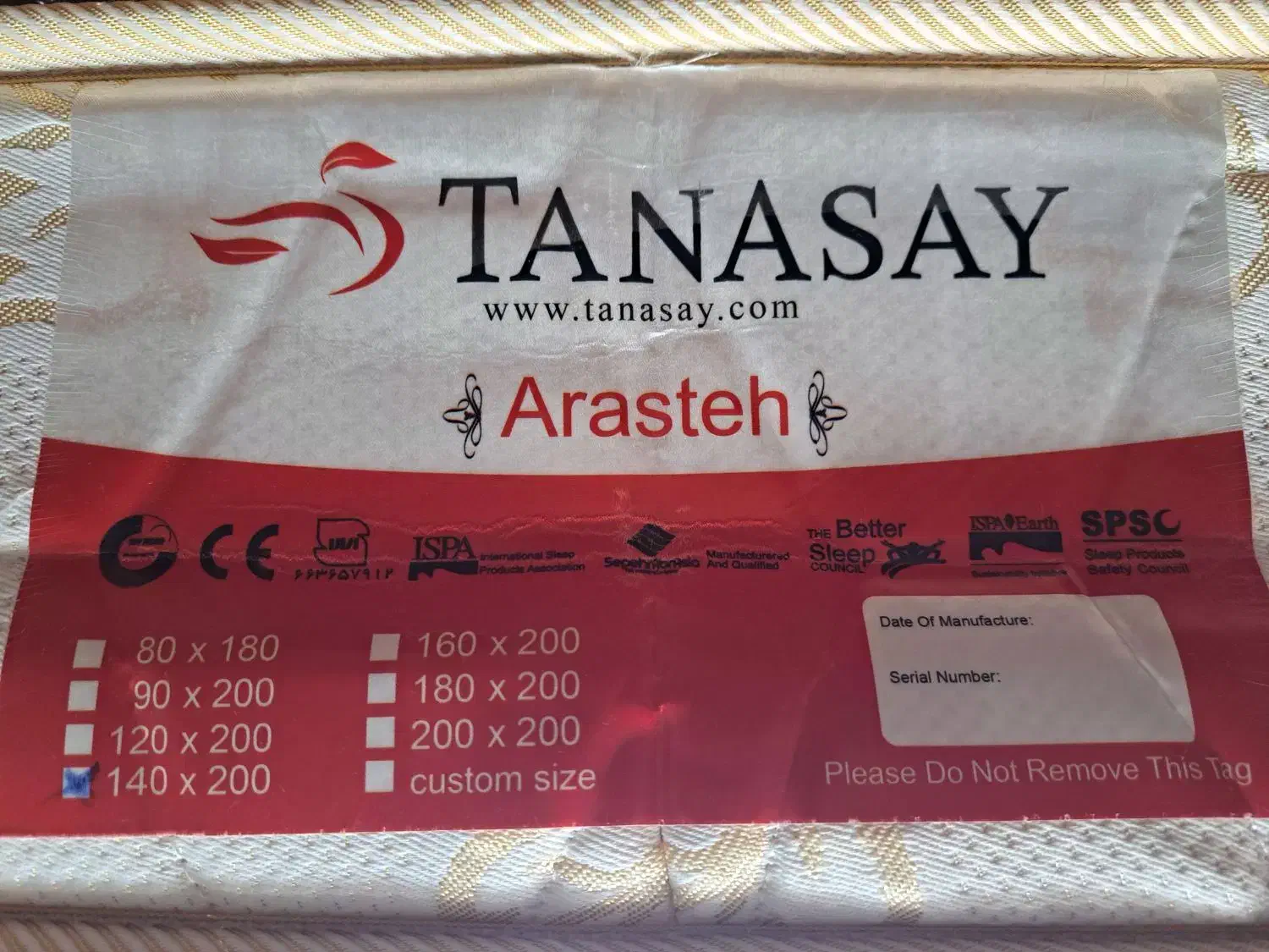 تشک تخت خوش خواب TANSAY|تشک تختخواب|تهران, سردارجنگل|دیوار