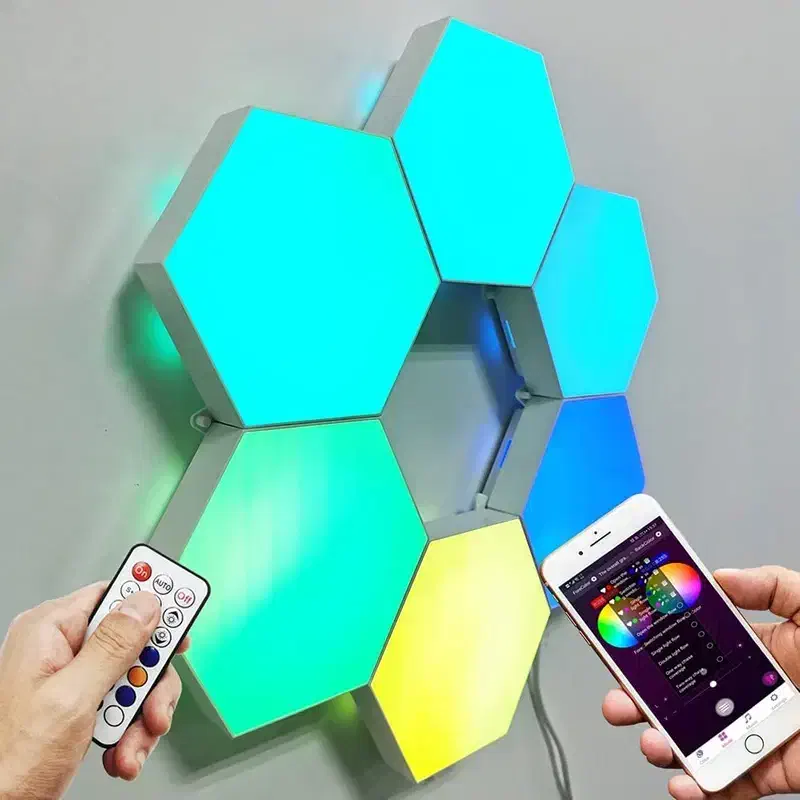 چراغ شش ضلعی مدل Smart RGB|لامپ و چراغ|تهران, دریان‌نو|دیوار