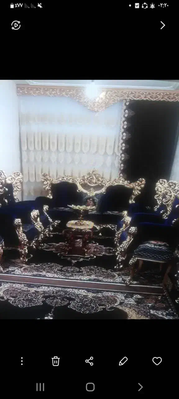 پرده|پرده، رانر، رومیزی|اسلامشهر, شهرک محمدیه|دیوار