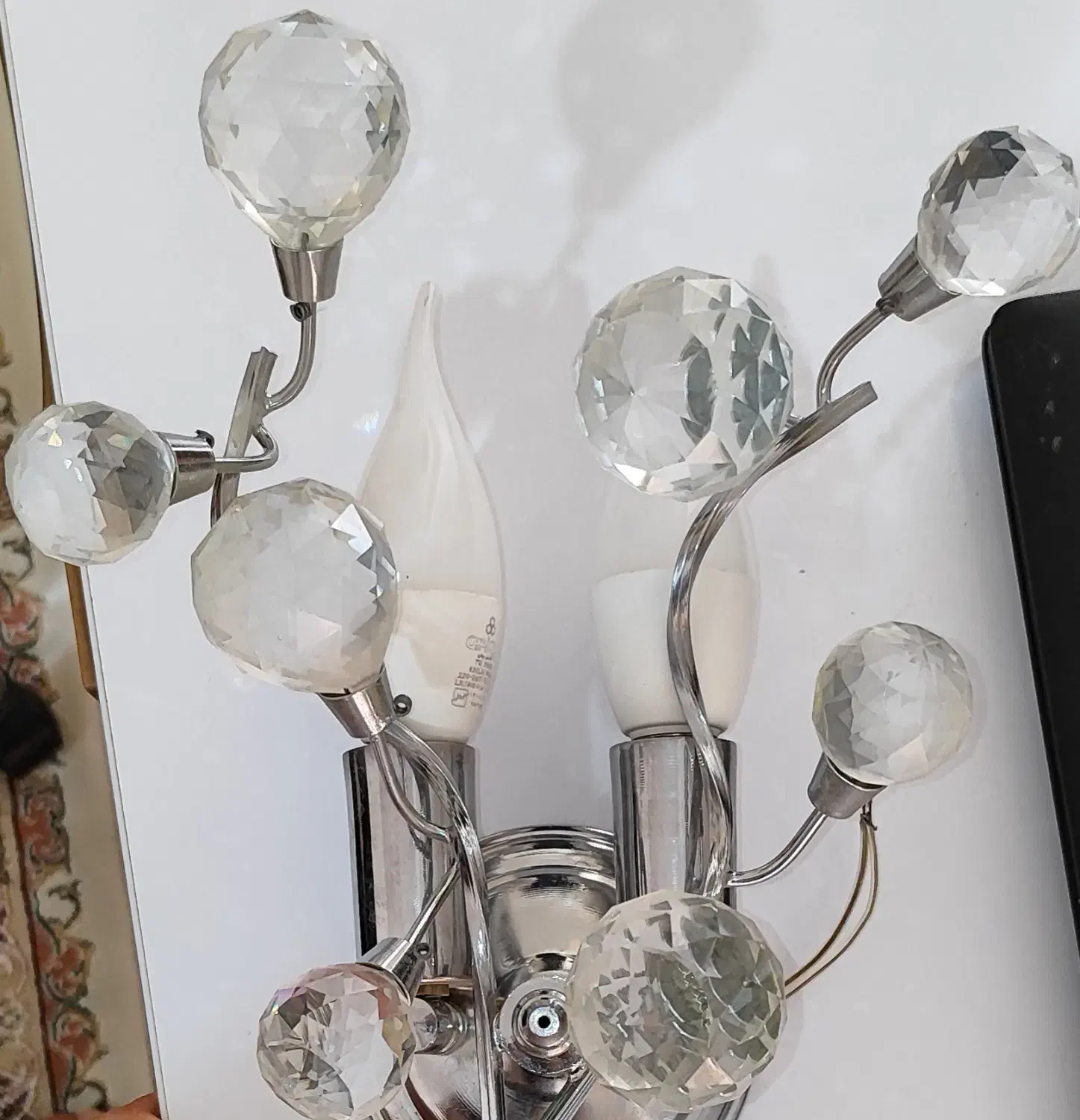 لوستر|لوستر و چراغ آویز|شیراز, زرهی|دیوار