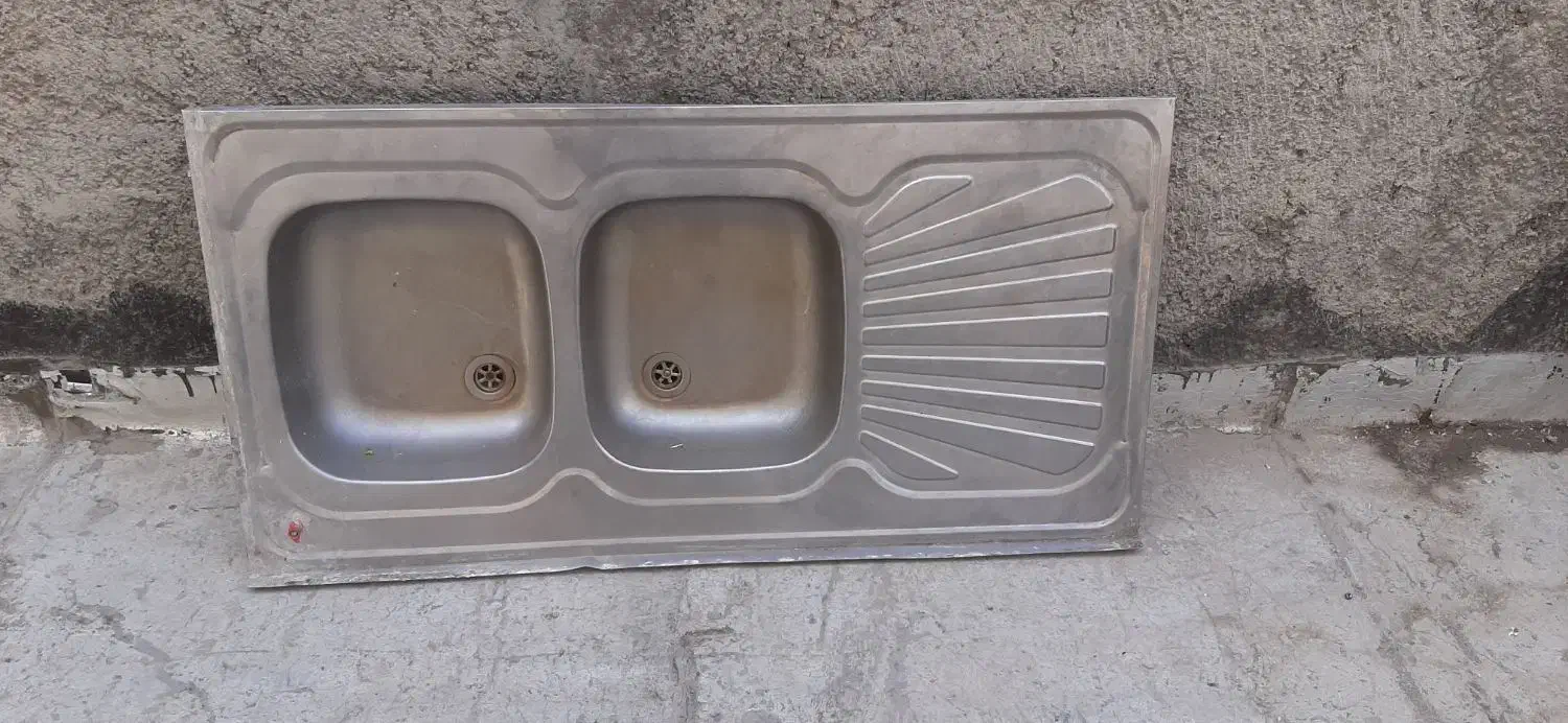 سینک|آب‌چکان و نظم‌دهنده ظروف|بهارستان, |دیوار