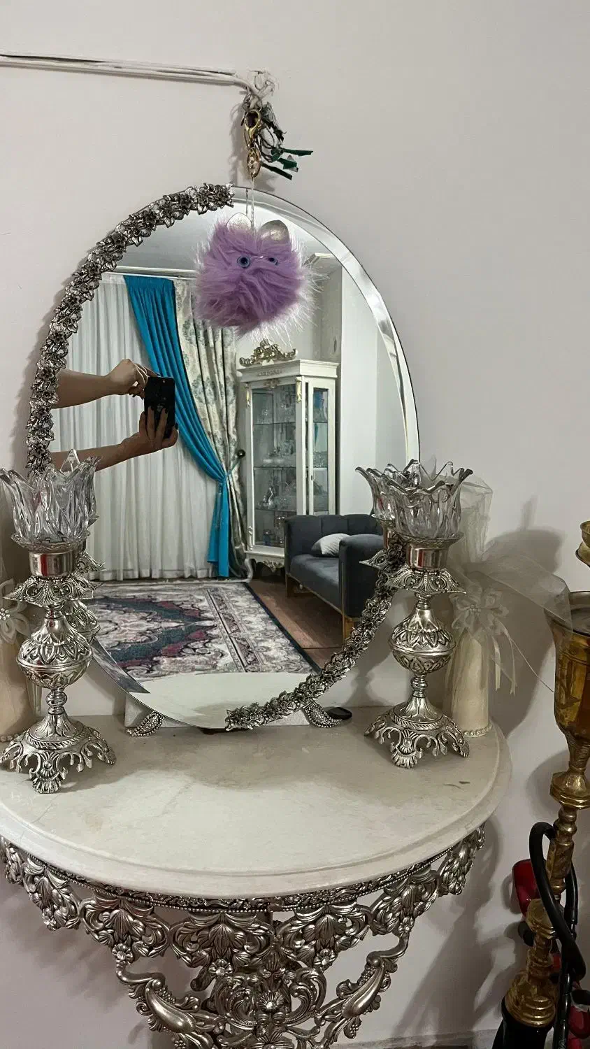 آیینه و شمعدان|آینه|اندیشه, شهرک مریم|دیوار