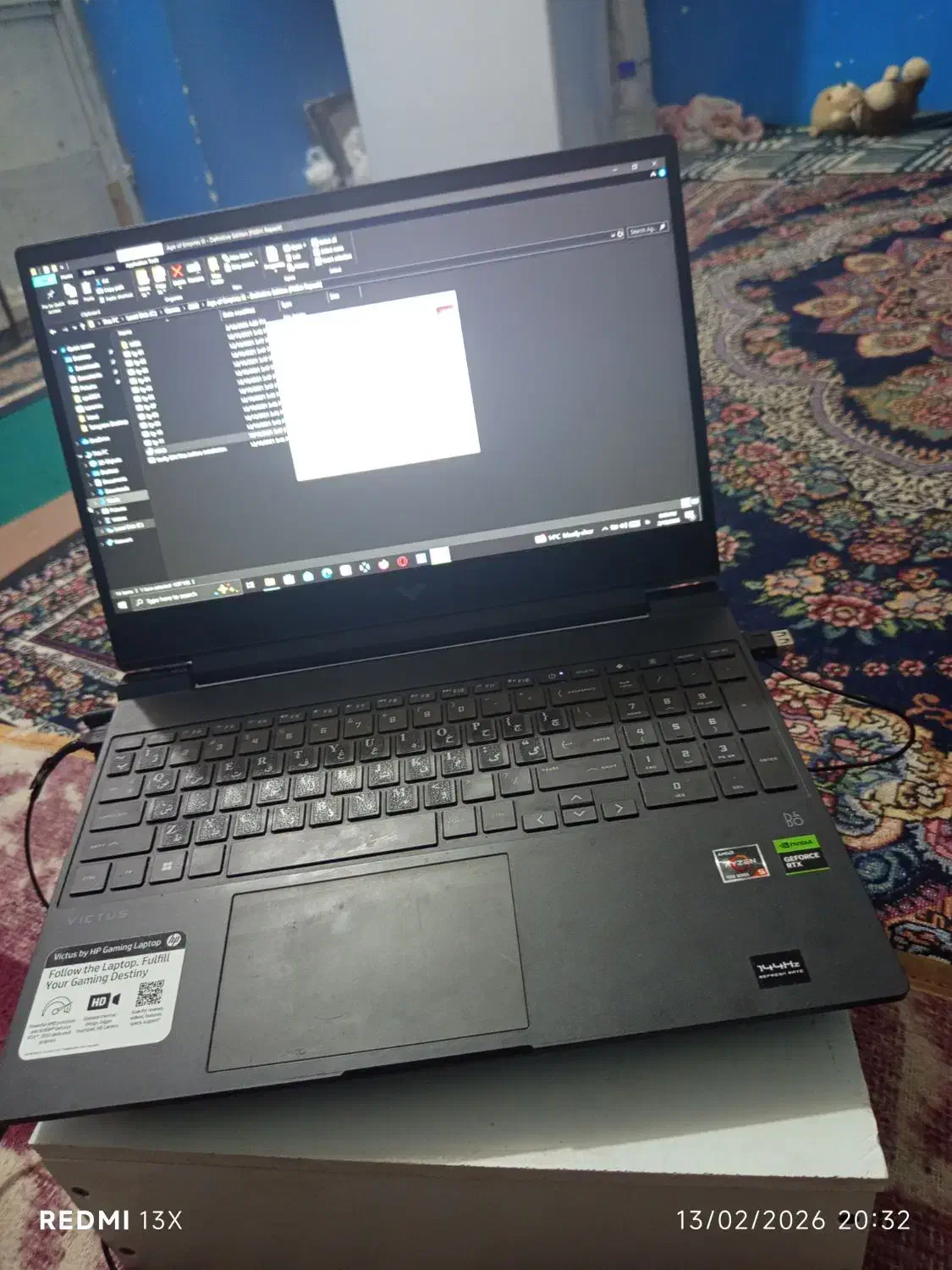 HP ویکتوس گیمینگ|رایانه همراه|کرمان, |دیوار