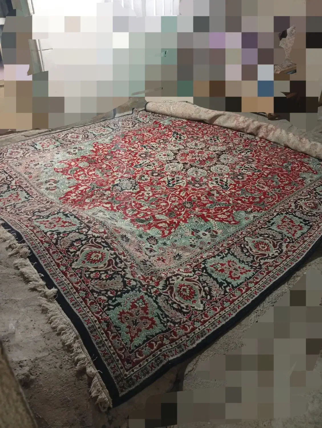 فرش 12 متری پر حجم|فرش|قزوین, |دیوار