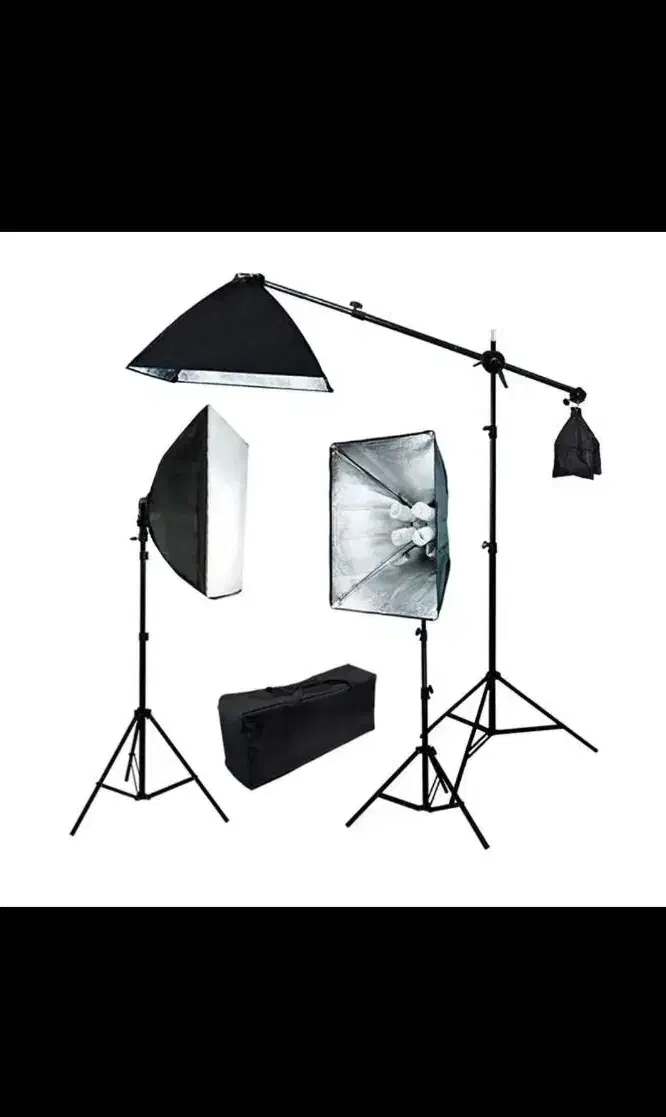 نور ثابت ۴ لامپ مجموعه ۱۴ عددی|دوربین عکاسی و فیلمبرداری|خرمآباد, |دیوار