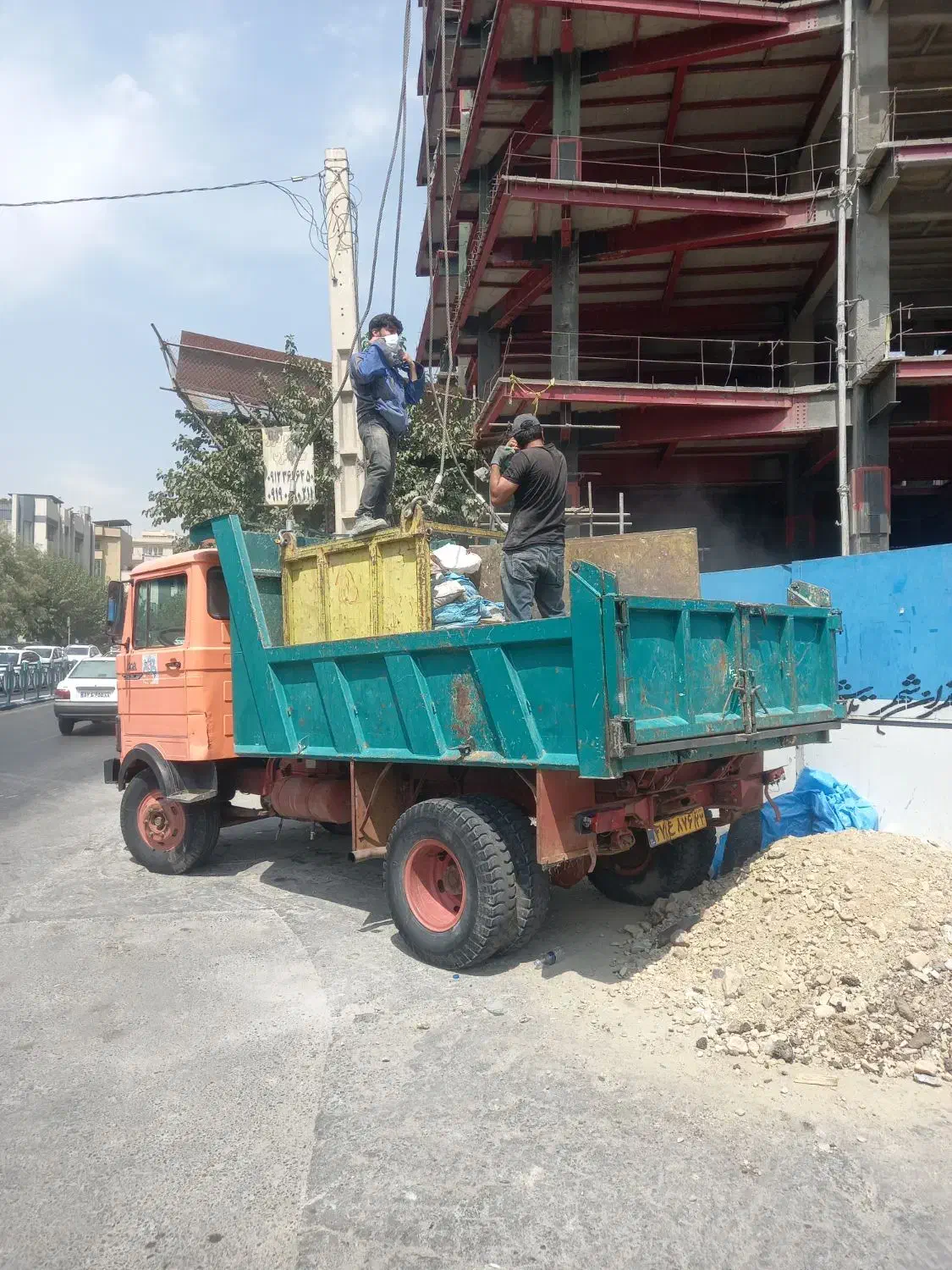 حمل نخاله و مصالح ساختمانی خاور ایسوزو بادسان|خدمات حمل و نقل|تهران, فرمانیه|دیوار