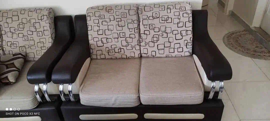 مبلمان ۶ نفره استیل|مبلمان خانگی و میز عسلی|پردیس, فاز ۵|دیوار