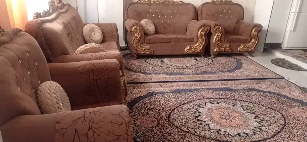 یه دست مبل ۷ نفره|مبلمان خانگی و میز عسلی|رامجین, |دیوار