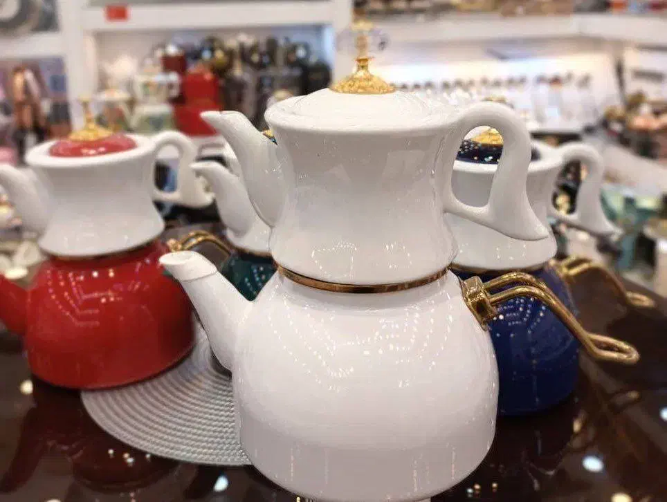 کتری و قوری رنگی|قوری، کتری، قهوهساز دستی|بندر انزلی, لیچارگی حسن رود|دیوار