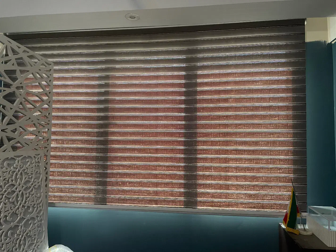 پرده زبرا ۳ عدد موجود دارم زیر قیمت|پرده، رانر، رومیزی|کرج, عظیمیه|دیوار