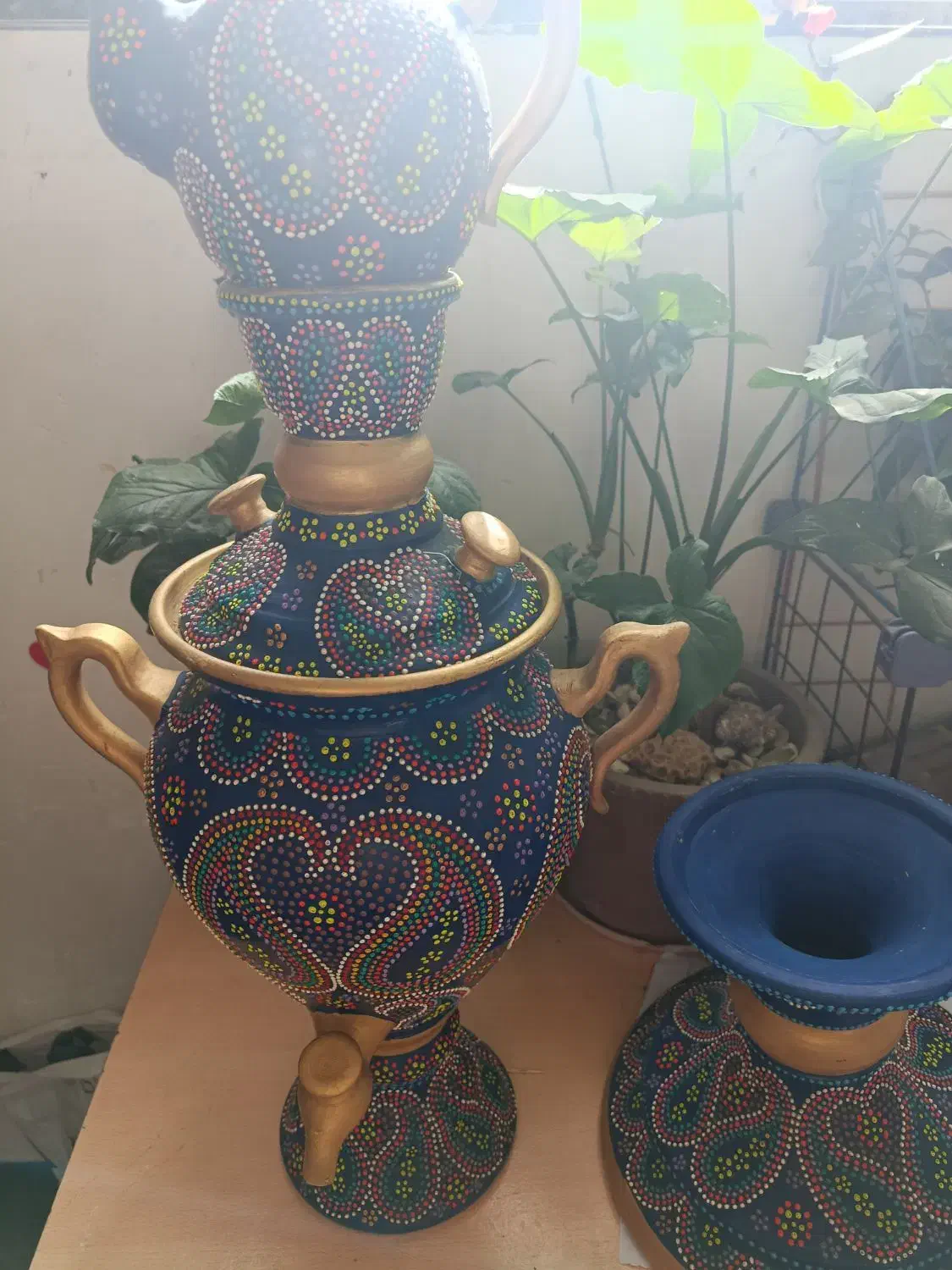 سماور سفالی|صنایع دستی و سایر لوازم تزئینی|بروجرد, |دیوار