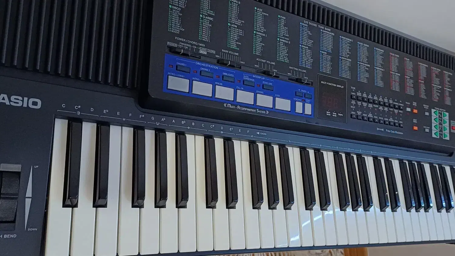 ارگ ژاپنی کاسیو CT670 آکبند|پیانو، کیبورد، آکاردئون|قم, پردیسان|دیوار