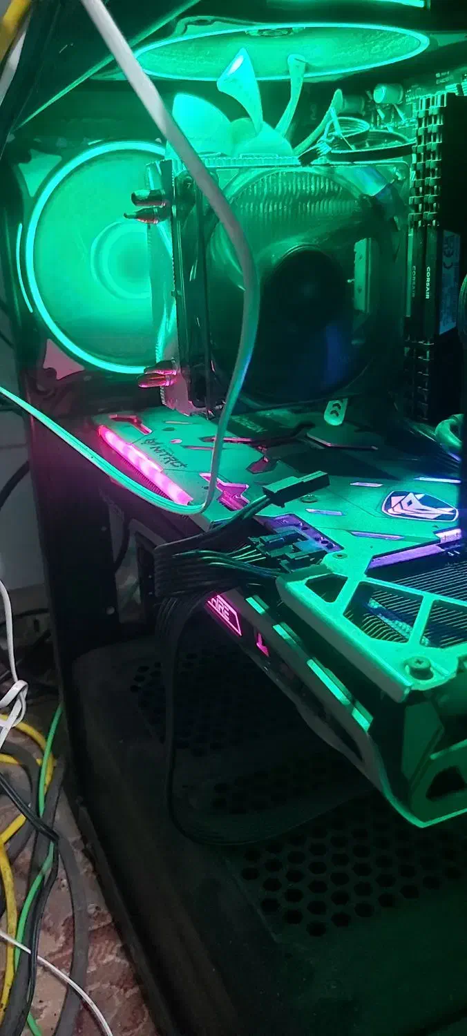 کامپیوتر با کارت گرافیک6700xt|رایانه رومیزی|اهواز, اهواز|دیوار