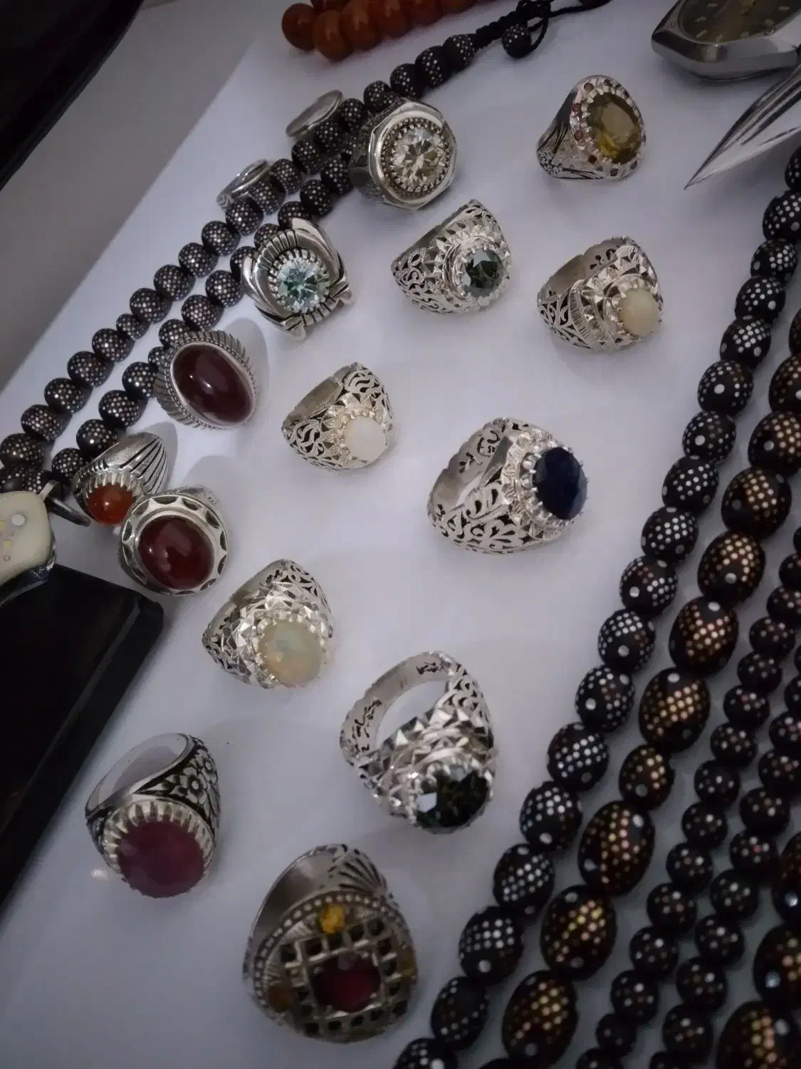 چند عدد جواهرات دست ساز قلم زنی|جواهرات|ارومیه, |دیوار