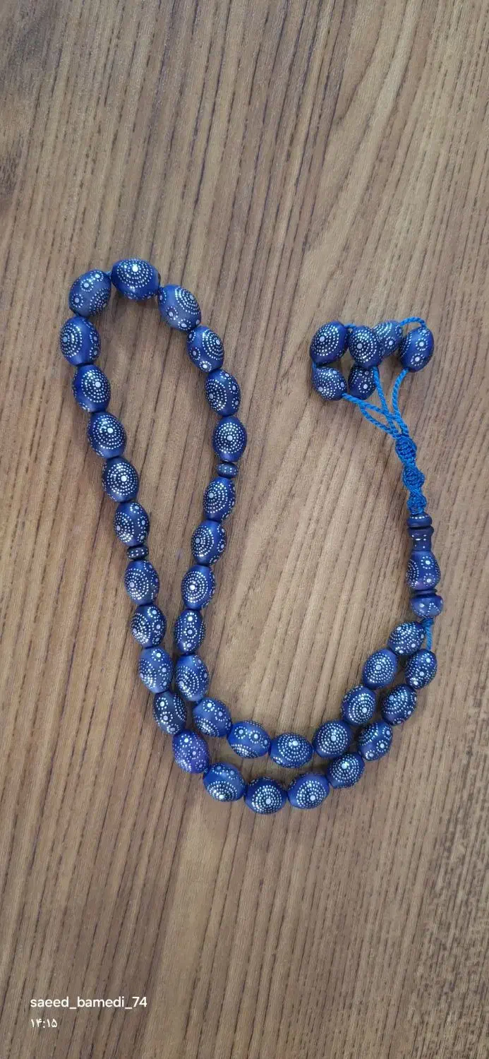 تسبح نقره کوب داز دست ساز|جواهرات|لنجان, |دیوار