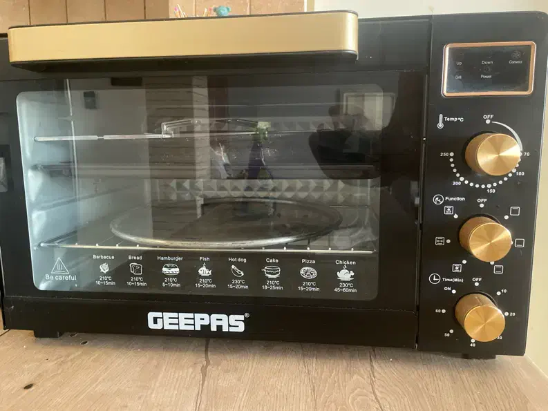 فر برقی همه کاره جی پاس ۴۵ لیتری|اجاق گاز و لوازم برقی پختوپز|کیش, |دیوار