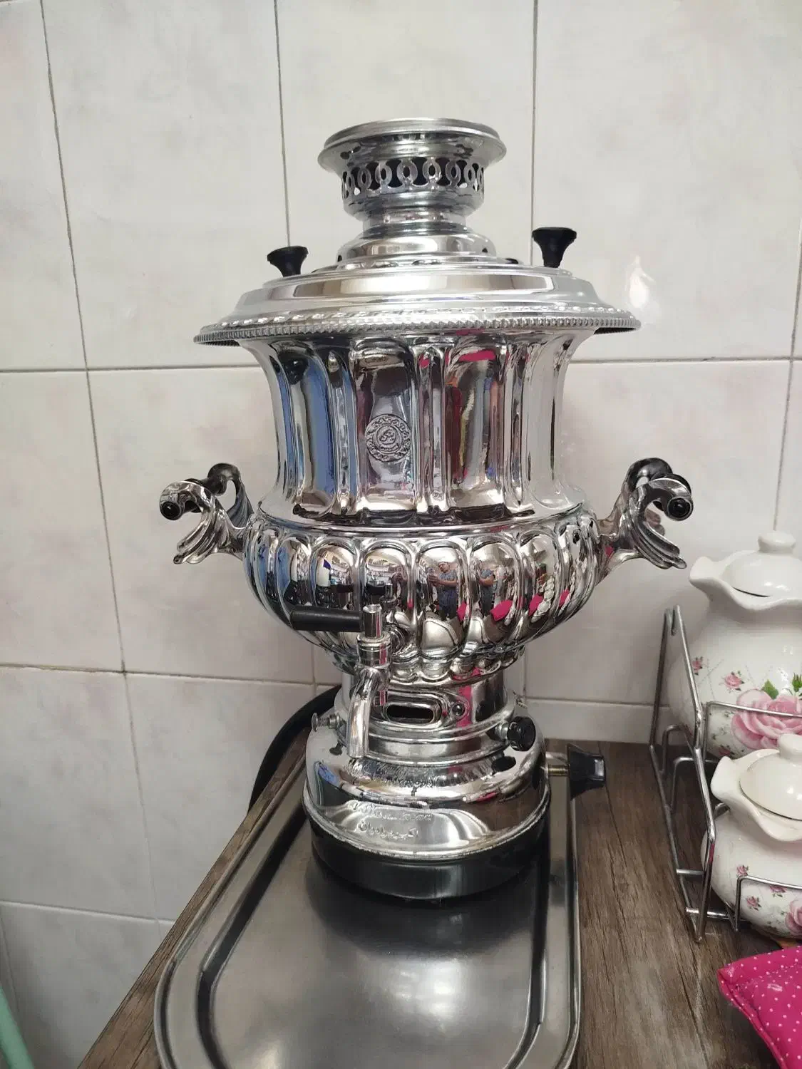 وسایل آشپزخانه|سماور، چای‌ساز، قهوه‌ساز|قروه, |دیوار