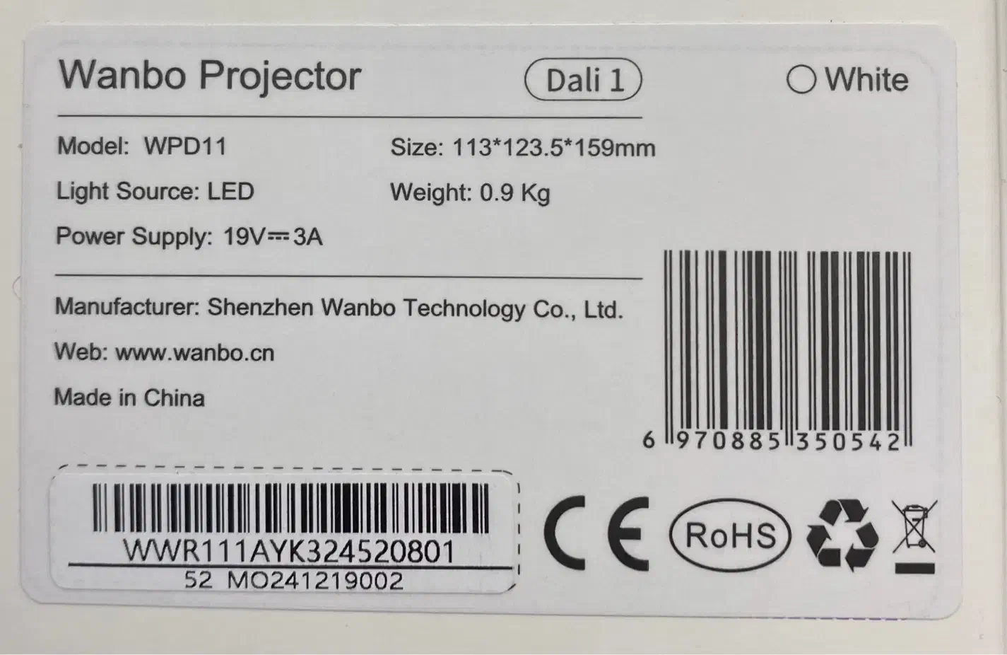پروژکتور پرتابل|تلویزیون و پروژکتور|کرج, جهانشهر|دیوار