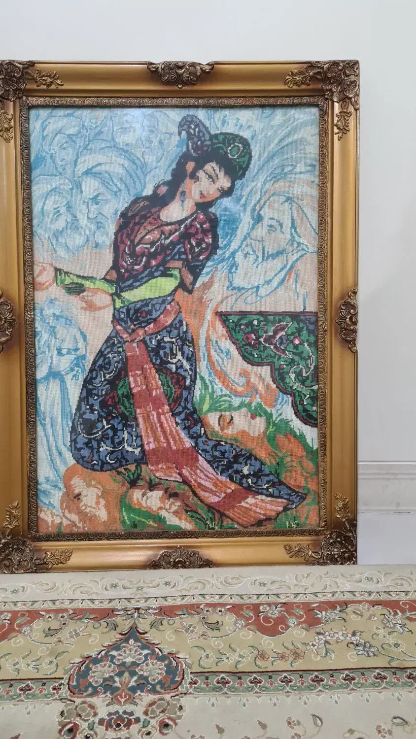 کوبلن قدیمی|تابلو، نقاشی، عکس|گلپایگان, |دیوار