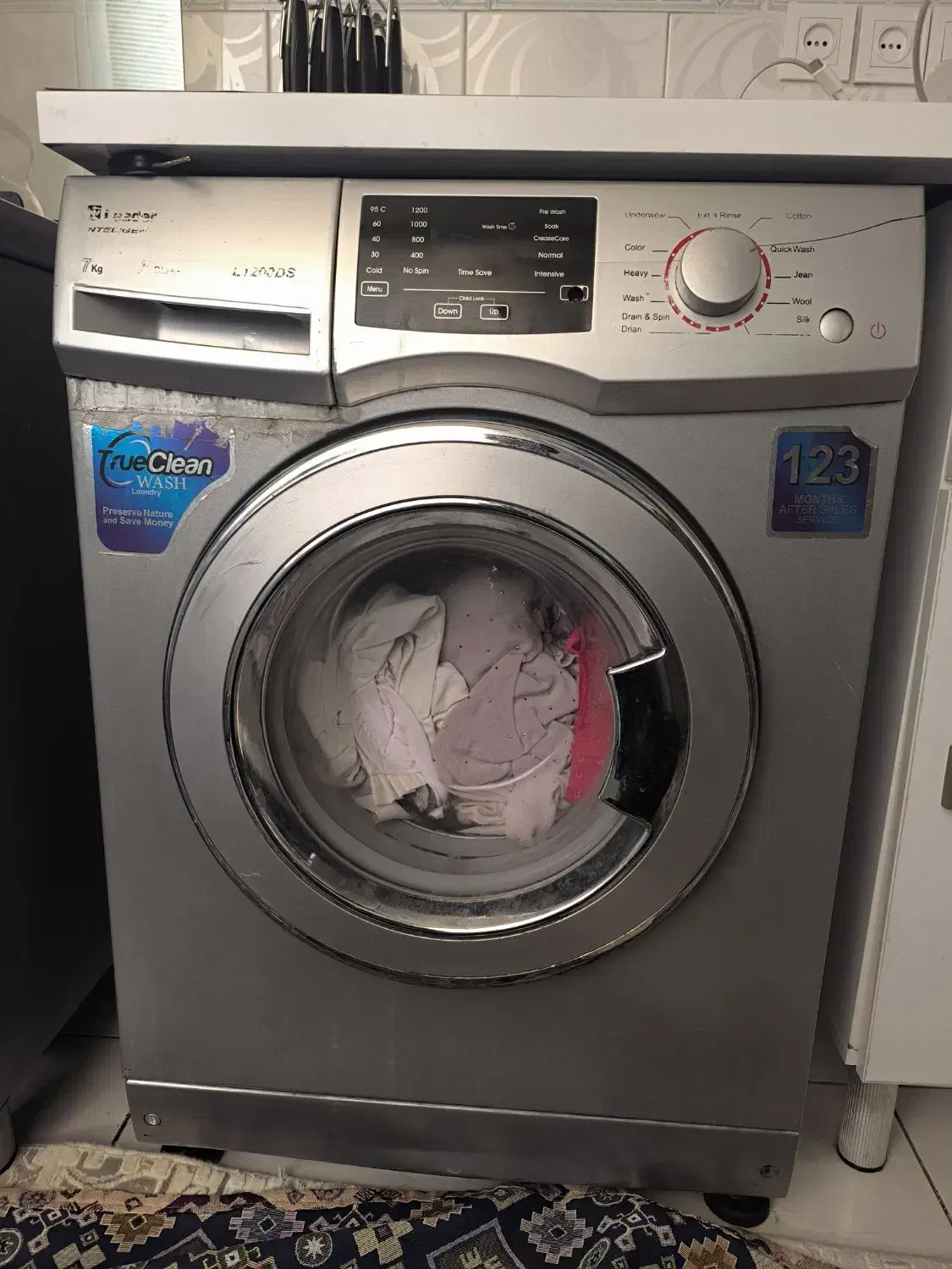 فروش لباسشویی سالم|ماشین لباسشویی و خشک‌کن لباس|قزوین, |دیوار