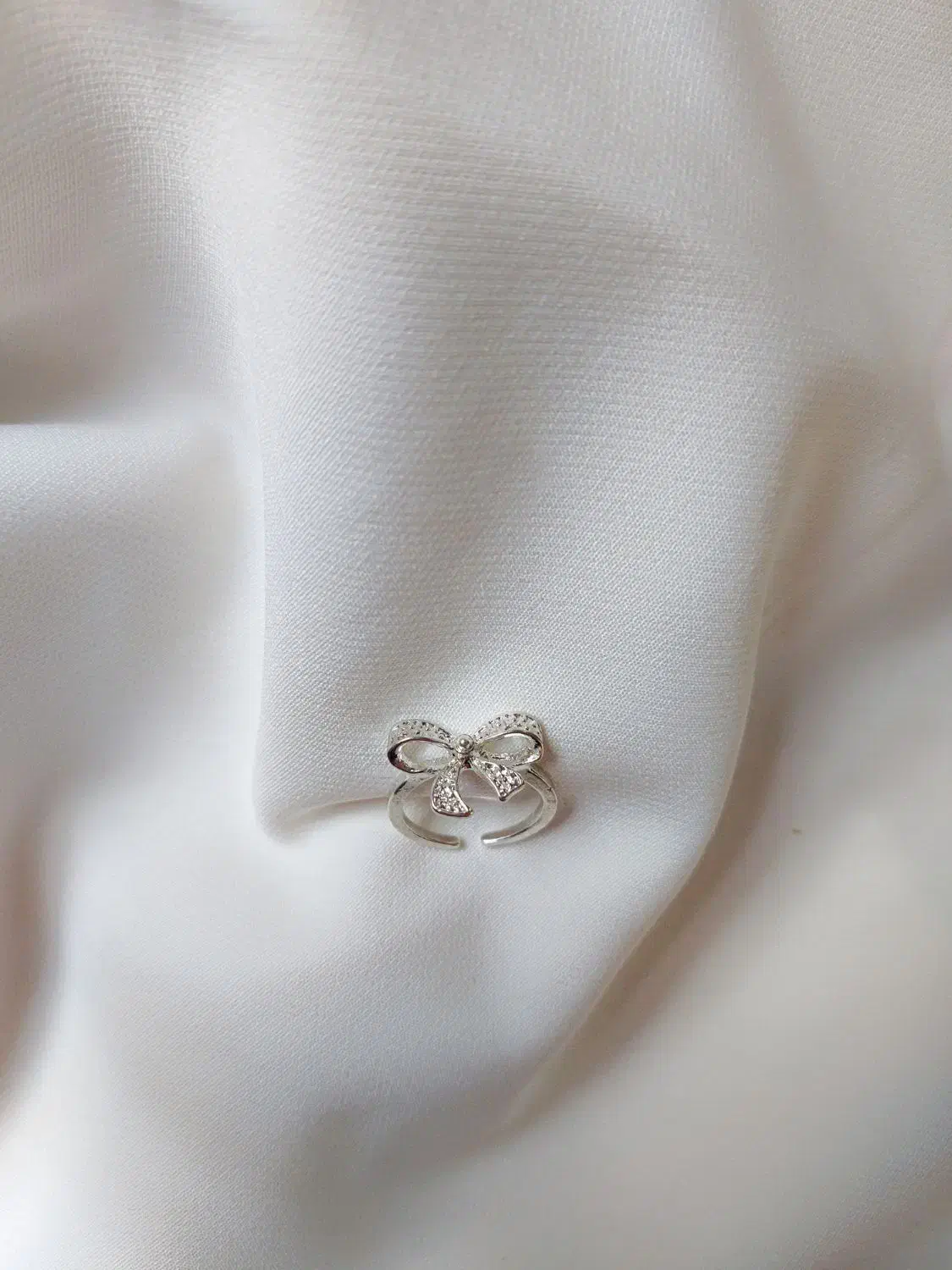 انگشتر پاپیونی نقره ای|بدلیجات|ساری, |دیوار