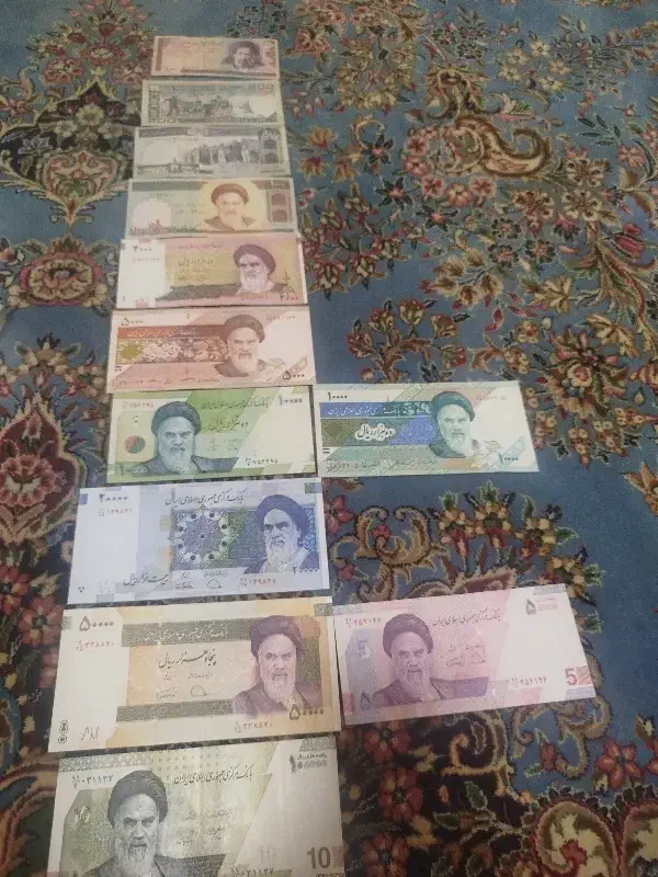 اسکناس کلکسیونی|کلکسیون سکه، تمبر، اسکناس|کرمان, |دیوار