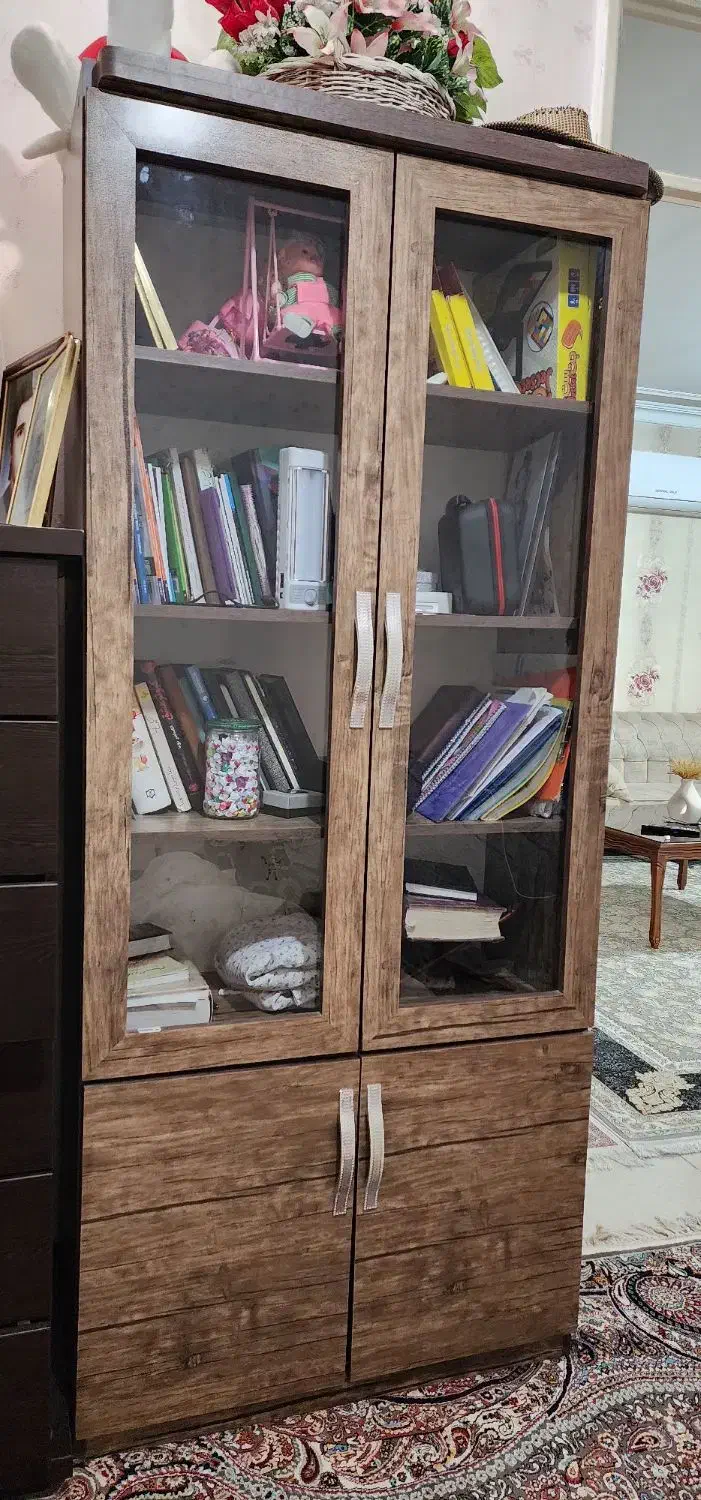 کمد اداری و کتابخانه|کتابخانه، شلف، قفسههای دیواری|کرج, گلدشت|دیوار