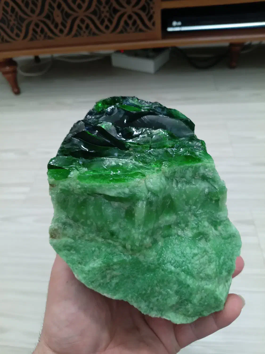 یشم امپریال دو کیلویی|کلکسیون اشیاء عتیقه|تهران, سلسبیل شمالی|دیوار