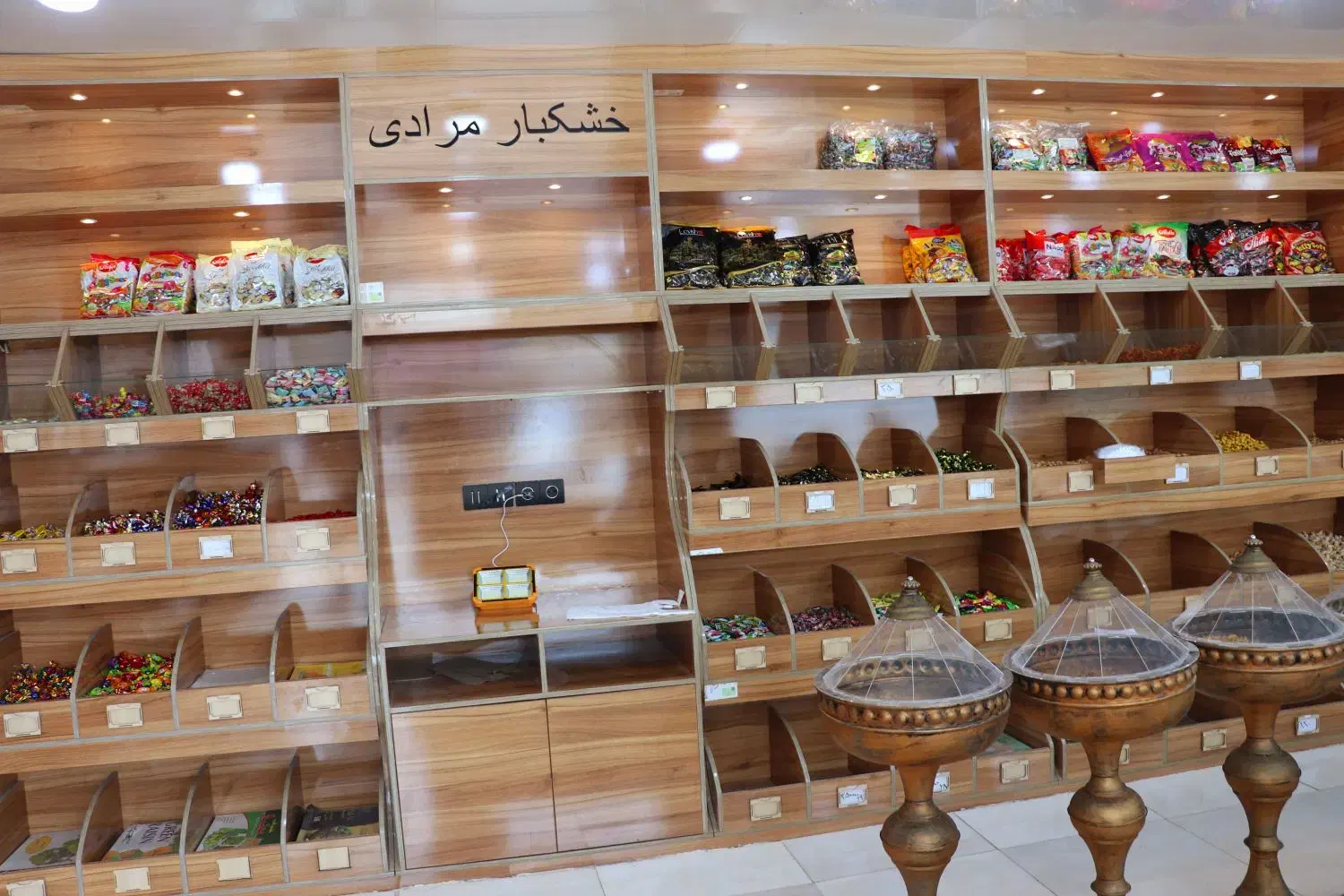 فروش قفسه آجیل وخشکبار|فروشگاه و مغازه|شیراز, بازار|دیوار