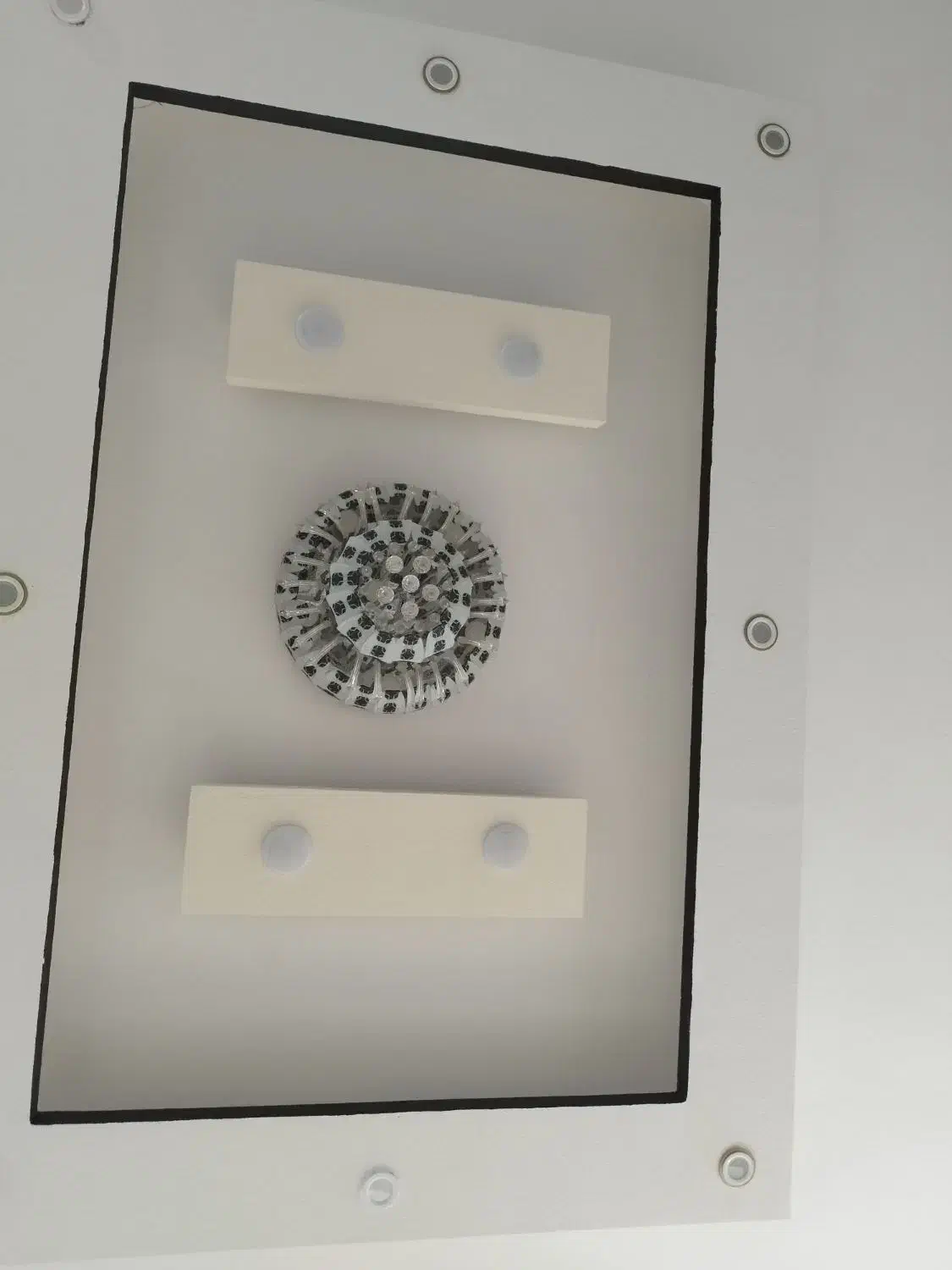 لوستر سقف چند حالته اسپیکر ،بلوتوث و موزیکال|لوستر و چراغ آویز|برازجان, |دیوار